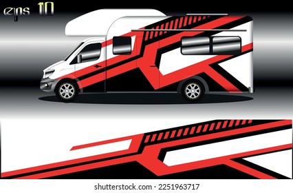 Racing-Hintergrund, Vektorgrafik für Autoverpackungen und mehr