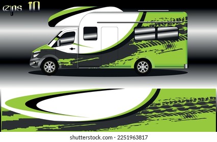 vector de fondo de carreras para envolturas de coches de camper y más