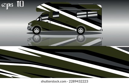 racing background vector for camper car wraps and more