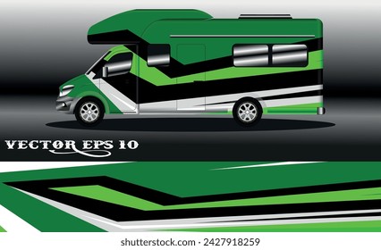 racing background vector for camper car wraps and more