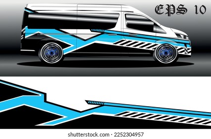 racing background vector for camper van car wraps and more