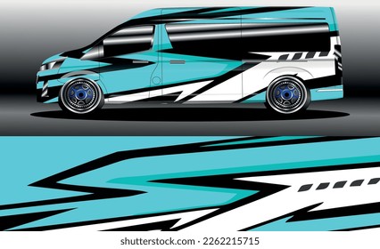 racing background vector for camper van car wraps and more