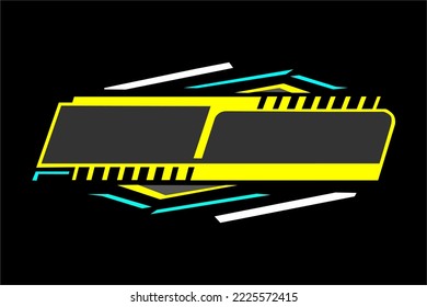 racing background vector design with a unique pattern of squares and with bright colors