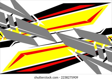 racing background vector design with a unique pattern of stripes and a combination of red and other colors