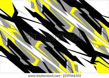 racing background vector design with a unique stripe pattern, a unique blend of colors such as yellow, white