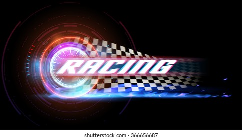 Racing banner