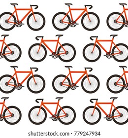 racing bicycle pattern background
