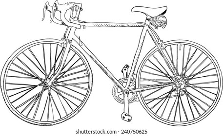 Racing bike