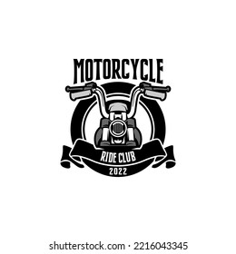 Racing Bike Club Motorcycles Logo Template Vector