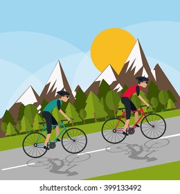 Racing bike design