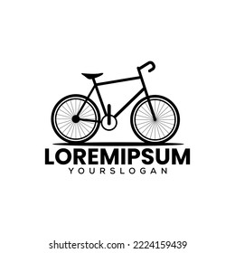 racing bike logo design template