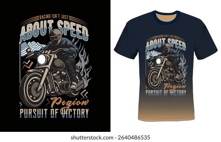 Racing Biker (Sports) Typography T-shirt Design, Bike Racer Typography Tshirt Design, racing bicycle TShirt Design.