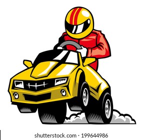 racing car