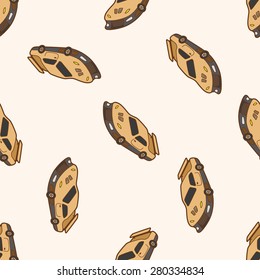 racing car , cartoon seamless pattern background