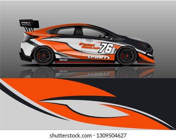 	
Racing car decal wrap vector designs. Truck and cargo van decal, company , rally, drift . Graphic abstract stripe racing background