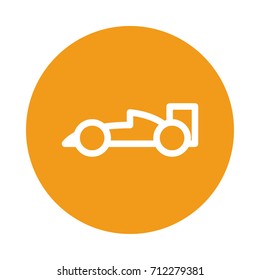 racing car icon 