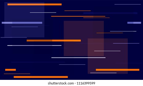 Racing Car Lights Night Life, Speed Lines, Neon IT, Hi Tech Vector Design. Internet Technology Modern Geometric Polygon Pattern. Night Life, Moving Car Lights, Space, Neon IT Hi Tech Background.