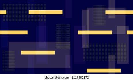 Racing Car Lights Night Life, Speed Lines, Neon IT, Hi Tech Vector Pattern. Internet Technology Communication Banner Texture. Night City, Moving Car Lights, TV, Neon IT, Cool Hi Tech Background.