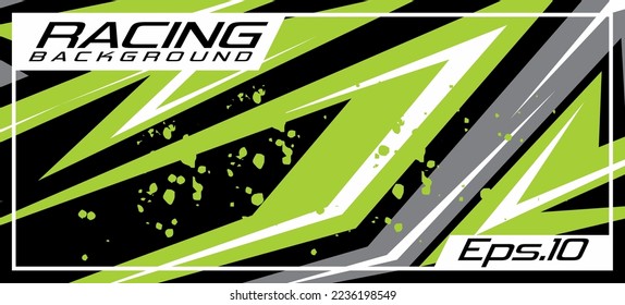 Rennwagen, Skelettverschluss-Hintergrund-Design