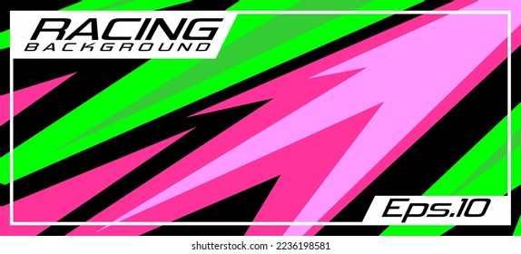 diseño de fondo de ajuste de inclinación de coches de carreras
