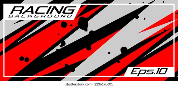 diseño de fondo de ajuste de inclinación de coches de carreras