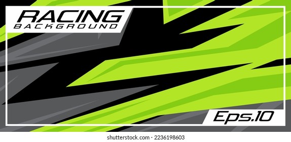 racing car livery wrap background design