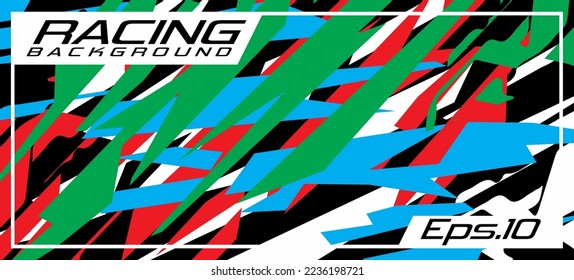 diseño de fondo de ajuste de inclinación de coches de carreras
