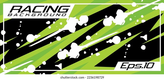 racing car livery wrap background design