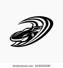 racing car logo for related companies