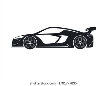 RACING CAR SPORT VECTOR HIGH