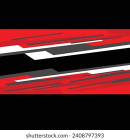 vector de diseño de pegatinas de fondo de autoadhesivo de coches de carreras. pegatinas de modificación de coches