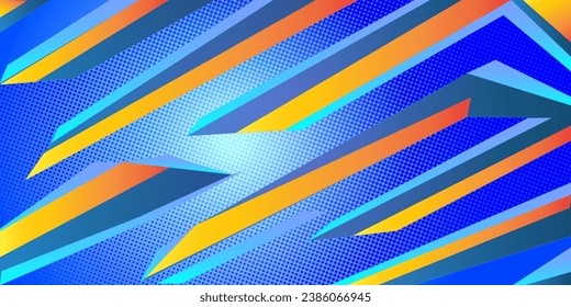 Racing Car sticker Stripes con fondo de pantalla de color vibrante