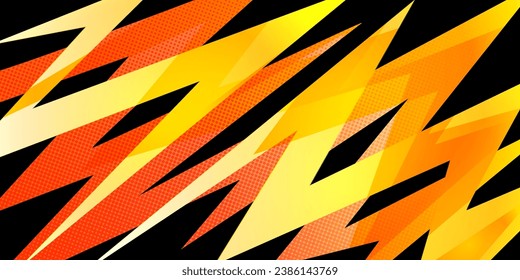 Racing Car sticker Stripes con fondo de pantalla de color vibrante