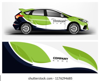 Racing car wrap. abstract strip for Company car wrap, sticker, and decal. vector eps 10 format.