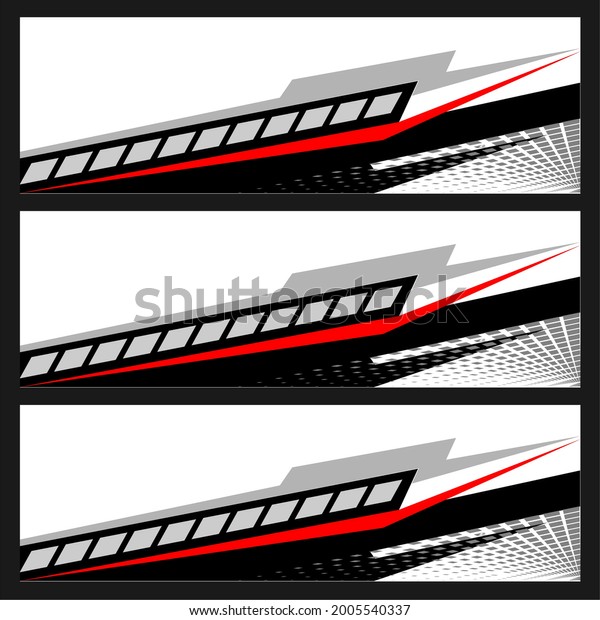 Racing Car Wrap Abstract Strip Racing Stock Vector (Royalty Free ...