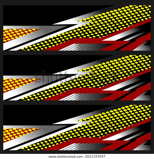 Racing car wrap. Abstract strip for racing car\
wrap, sticker, and\
decal