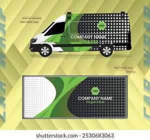 Envoltura de coche de carreras con Formas de rayas abstractas para la empresa. Vector de diseño de Plantilla de diseño de Vector envolvente de carreras de coches deportivos.