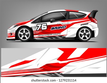 Racing Car Wrap design. Custom racing wrap design. ready print sticker decal vinyl