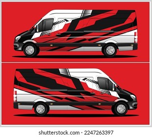 Racing Car Wrap design. ready print eps format