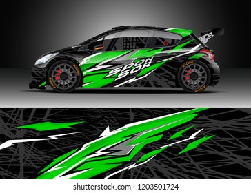 Abstract Geometric Racing Background Vinyl Wrap Stock Vector (Royalty ...