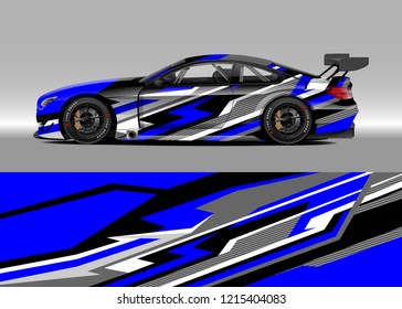 Car Wrap Graphic Abstract Racing Strip Stock Vector (Royalty Free ...