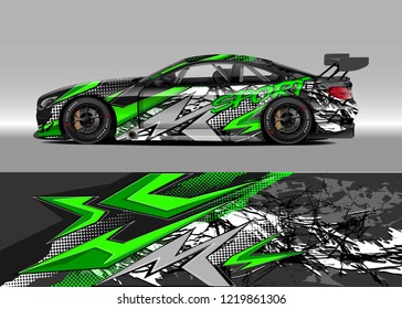 Racing Car Wrap Design Vector Graphic Stock Vector (Royalty Free ...