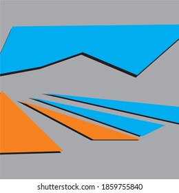 Racing car wrap design vector