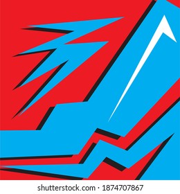 Racing car wrap design vector
