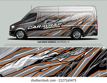 Design-Vektorgrafik für Racing-Automobil-Aufkleber und Kfz-Dekorlienbelag