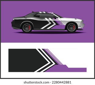 racing car wrap design for vector sport red graphics