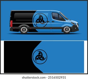 Racing car wrap design vector for full wrap 