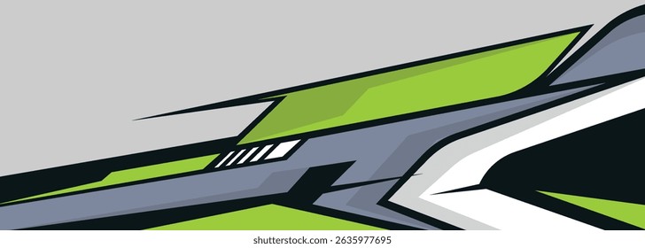Racing car wrap design vector. abstract stripe racing designs for wrap vehicle, race car, rally, and adventure