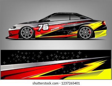 Racing Car Wrap Livery Design