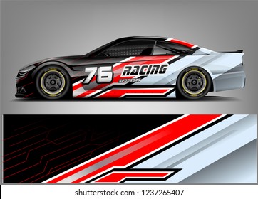 Racing Car Wrap Livery Design